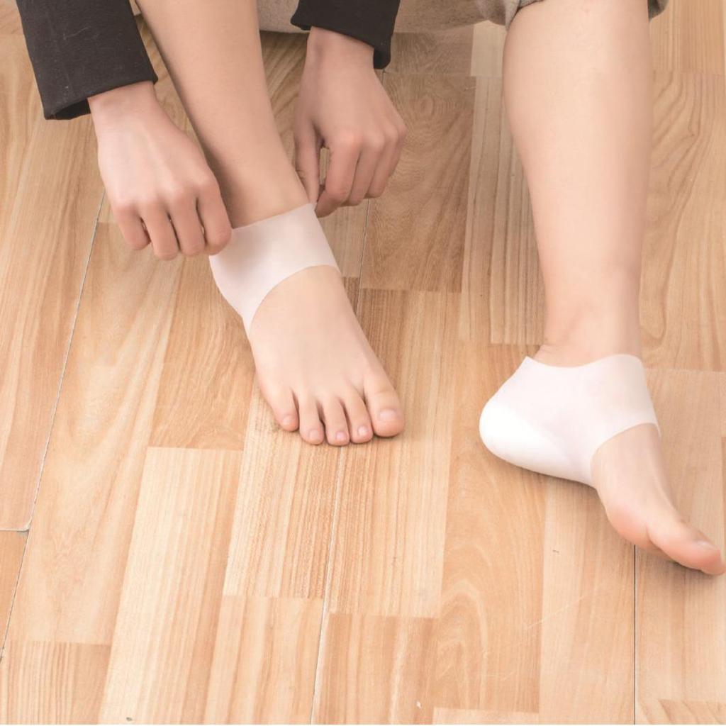 Osynliga Silikoninlägg för Höjdökning för Kvinnor och Män - Full Hälkudde Set