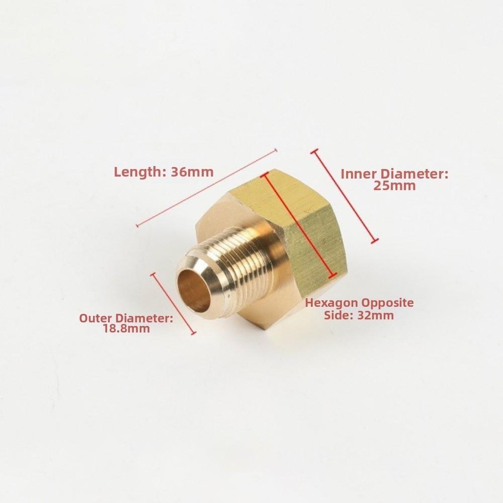 Brass Fitting Brass Copper Tube Adapter Female-Male 1/4" 3/8" 1/2" 3/4" Brass Pipe Fitting Reducer Joint