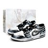 Air Jordan 1 Castle Dragon, Special Shopping Bag Abrasion Resistant Vintage Basketball Shoes Unisex 553558-165(Team920-BOX)