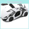 Fast Furious Lykan Hypersport Car Model Alloy Diecast With Light Sound For Kids Playroom