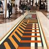 Rainbow Runway Floor Sticker: Removable, Self-Adhesive Decoration for Kids' Rooms, Malls, and Schools