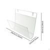 Magazine Rack Wall Mount for Home Office Multipurpose Mail Organizer File Holder Documents