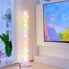 Bedroom Children's Room Rainbow Glass Floor Lamp Living Room Sofa Side Atmosphere Vertical Table Lamp