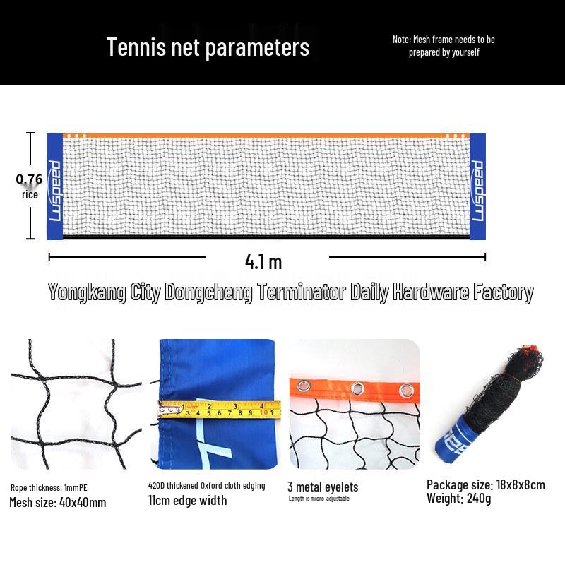Luspeed Portable Badminton & Tennis Net Stand