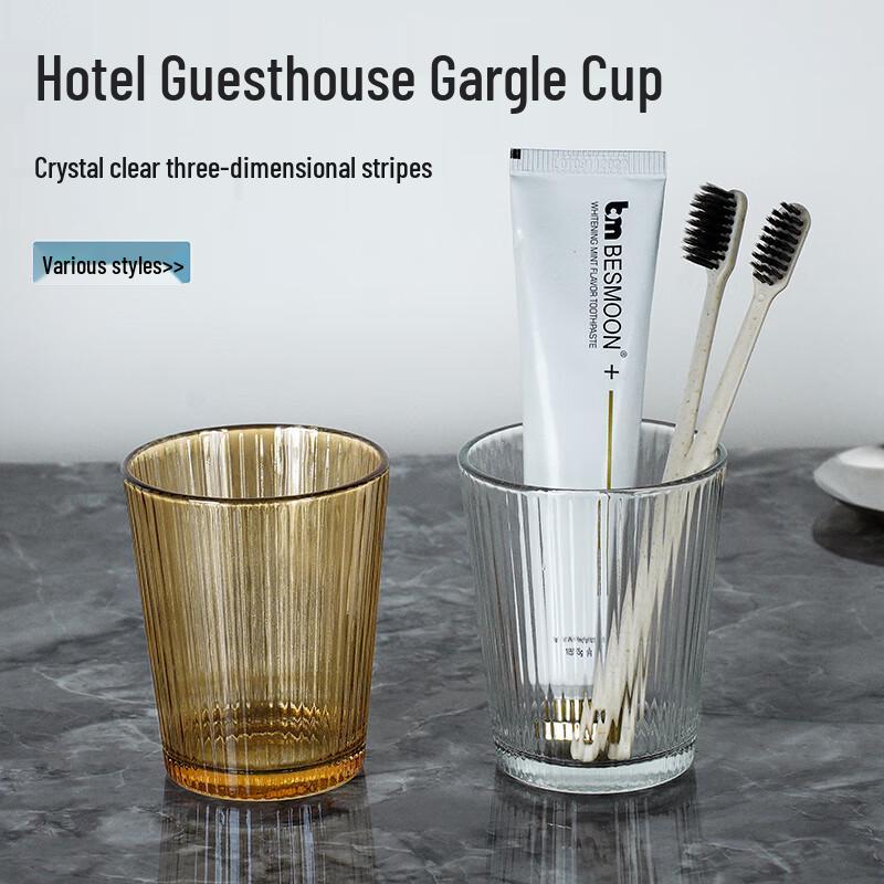 Elegant Amber Borosilicate Glass Tumbler