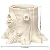Decorative Frog Shaped Flowerpot 3D Printed Stump Potted Plant Pen Holder  Desktop Organizer