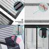 Magnetisches Moskitonetz Unsichtbare Seitenöffnung Magnetisches Türgitter Einfache Montage Für den Innenbereich Türgitter Netz