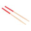 5A Drumsticks für Erwachsene Kinder Anfänger Ahorn Holzspitze Drumsticks mit rutschfestem Gummigriff für