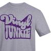 AWD Unisex Adult Vinyl Junkie Printed T-Shirt