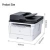 Deli M3400ADN 3-in-1 Multifunction Laser Printer CN plug (adapter included)