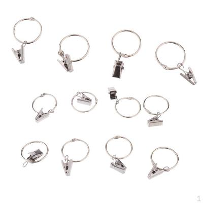 Window Curtain Clips Rings, Heavy Duty Clamps Er, Door Panel Shower Rings Hook
