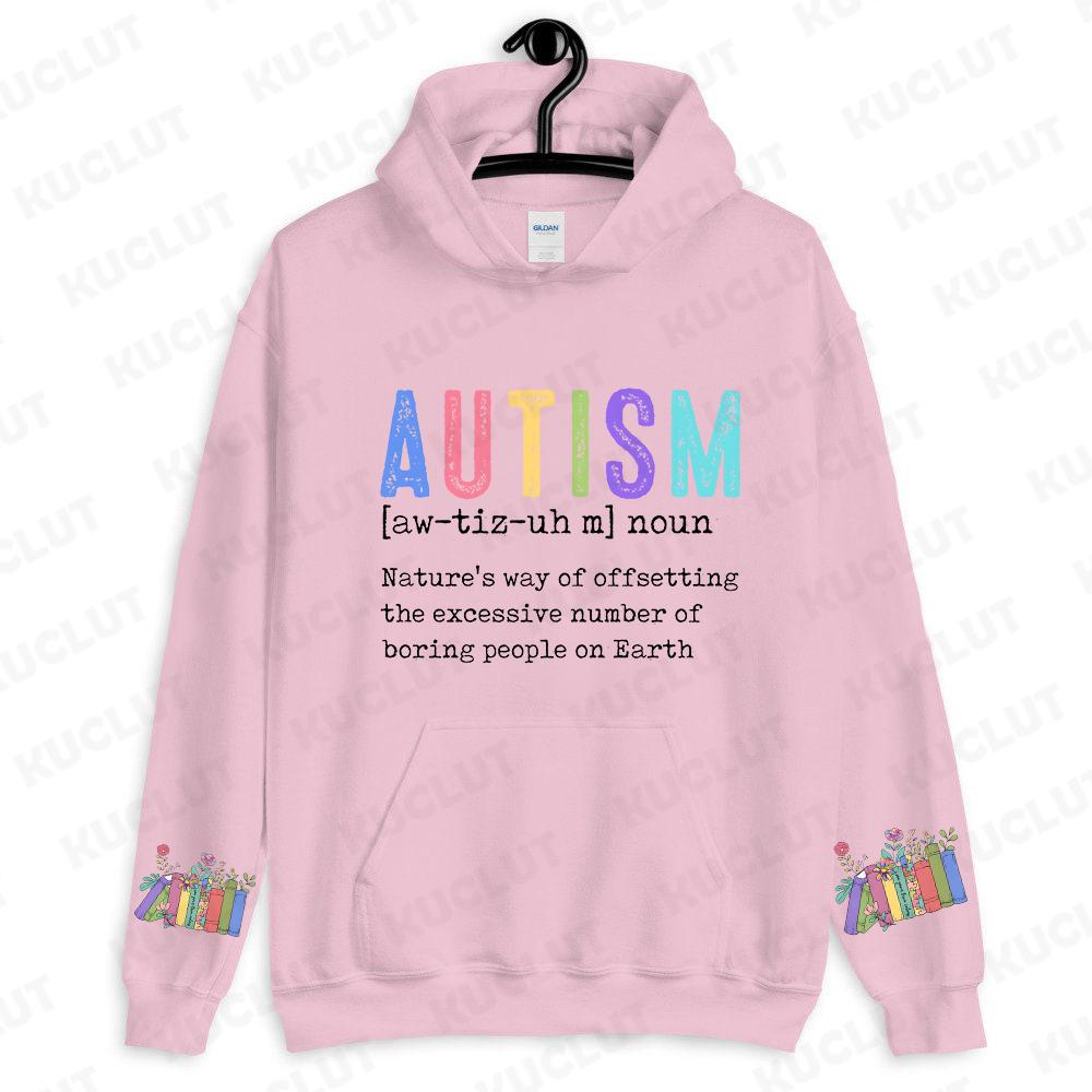 

Autism Mom Hoodies Autism Awareness Hoodies Neurodivergent ADHD Sweatshirts Special Education Teacher Fashion Casual Hoodies 3XL
