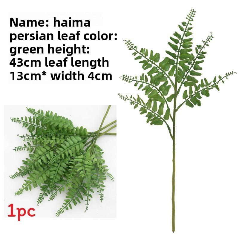 Synthetische Farnblattpflanze für Innendekoration und Fotoszenen
