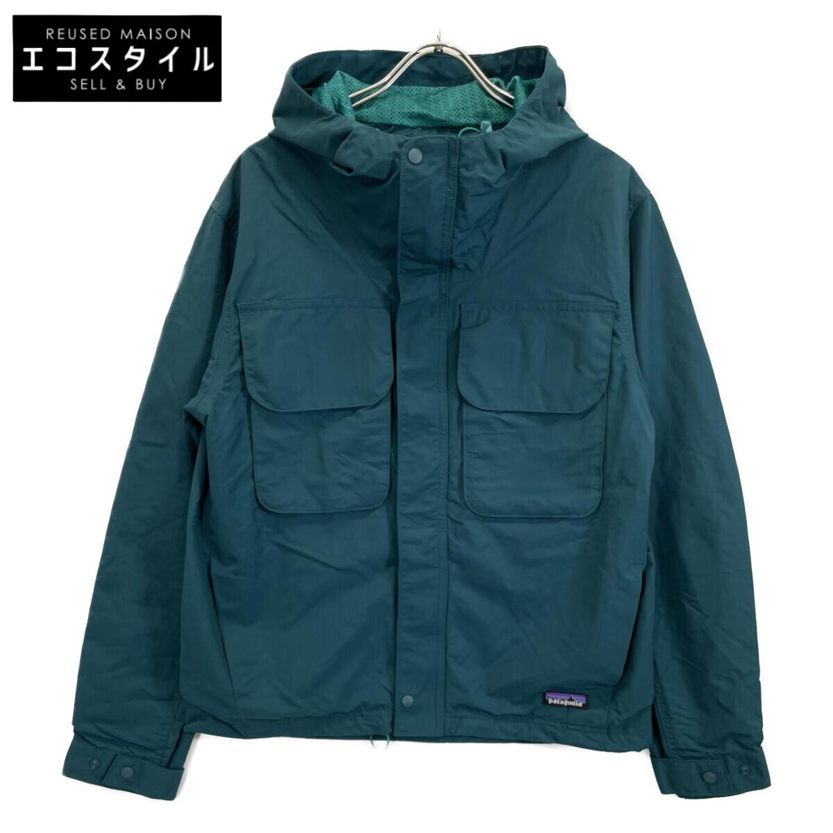 

patagonia 26505 Зеленая куртка-ветровка Isthmus S зеленыйПодержанный