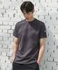 Chaebteoegseu All-Round Soft Semi-Muscle Fit Half Shirt (Charcoal)