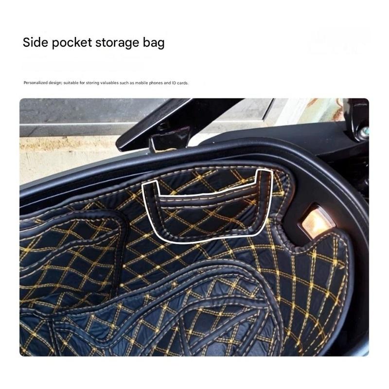 For SYM ADXTG 400 ADXTG400 Motorcycle Accessories Seat Bucket Lining Protective Pad Storage Bucket Cover