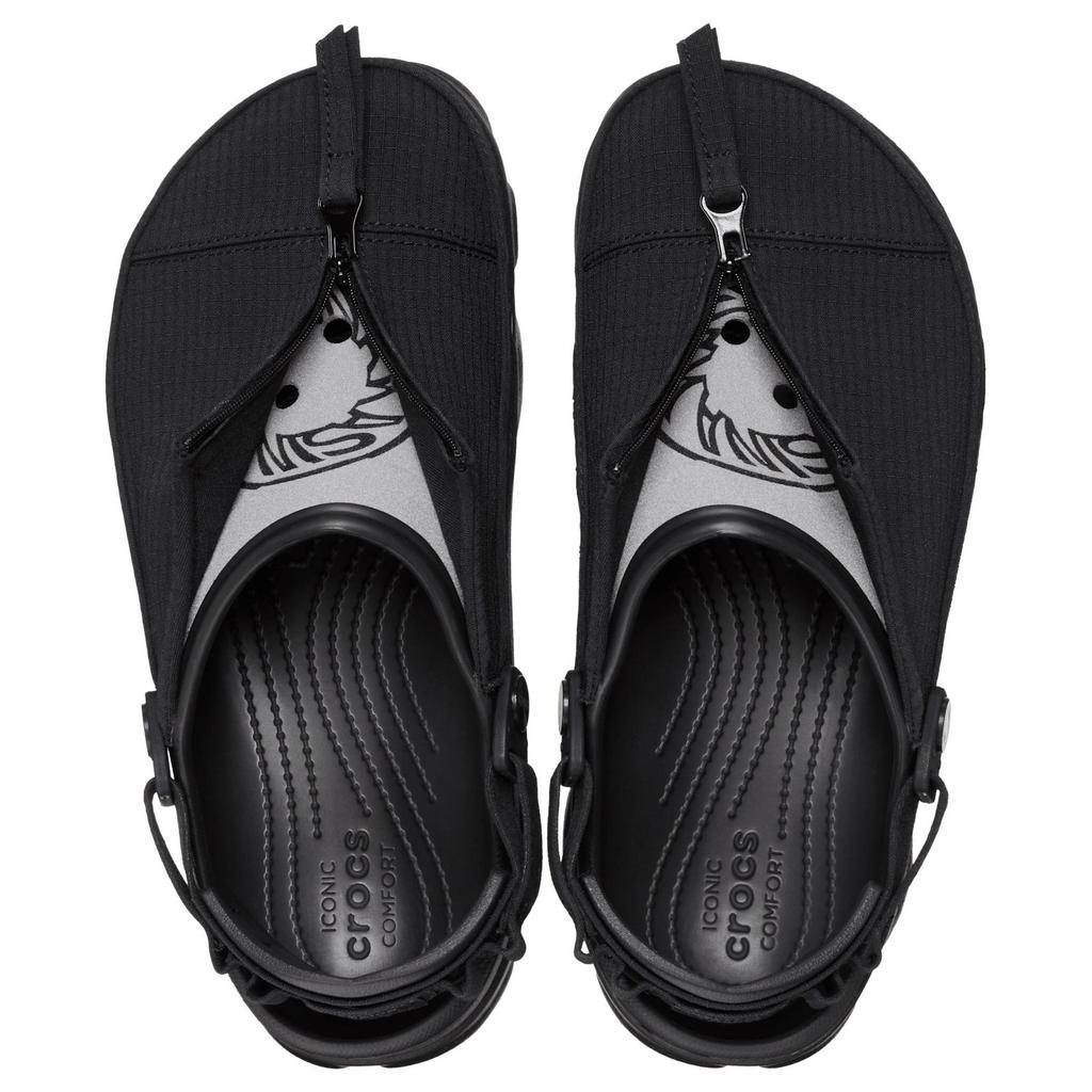 Cassina x Crocs All-Terrain Clog Comfortable and Versatile Low-Top Lifestyle Casual Shoes Unisex Black