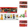 Sechsteiliges Super Mario Bros Actionfiguren-Spielzeugset mit Luigi, Yoshi und Pilz-Sammelfiguren für Kinder