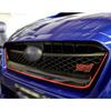 Xotic Tech Front Grille Pinstripe Vinyl Front Front Hood Panel Edge Molding Trim Decal for Subaru WRX STI Sticker, Pre-Cut Styling, 2015-2017