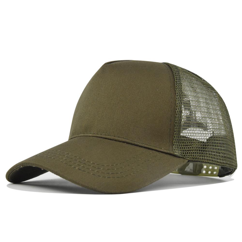 Permeable Baseball Cap For For Men And Women Summer High Quality Fashion Adjustable Cotton Outdoor Use Sportss Sun Visor Hat Patchwork Mesh Air