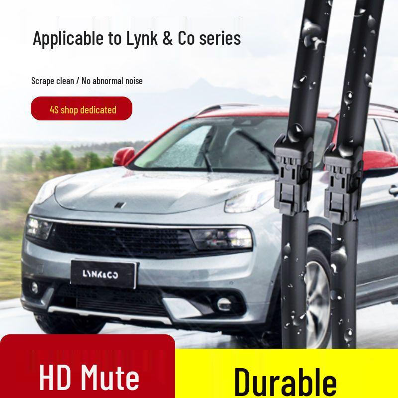 Compatible Wiper Blades for Lynk & Co Models 02 (2017-2022) and 01/03/05/06