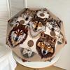 1pc Wolf Spirit Mandala Umbrella with Plastic Handle,Suitable for All Seasons Home Travel Outdoor UmbrellaDD259