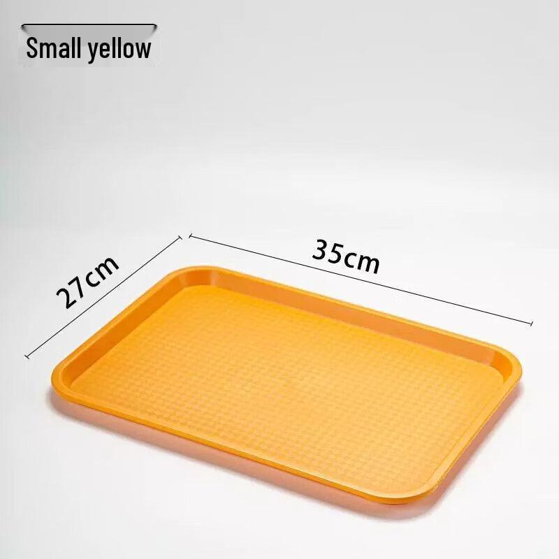 Plastic Rectangular Fast Food Serving Tray
