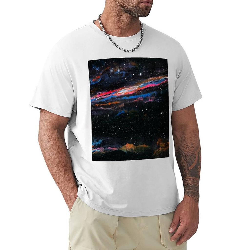 Galaxia Tshirt Gym Wear Breathable Short Sleeve Tee