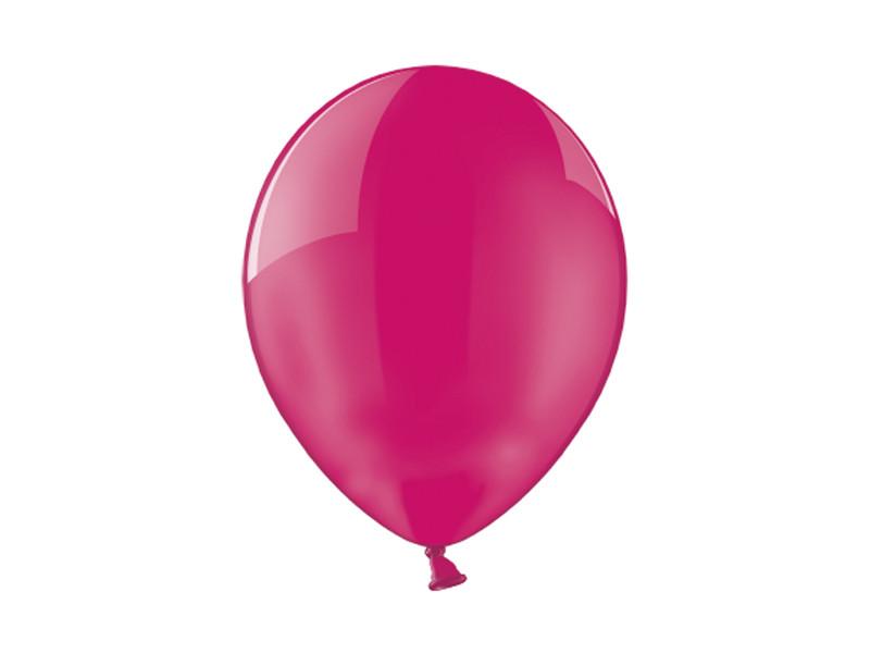 Balony 27Cm, Crystal Fuchsia (1 Op. / 100 Szt.)