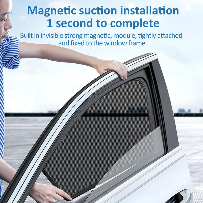 Car Mesh Sun Shades For Mazda CX-5 CX5 CX 5 KF 2017~2024 2025 Magnetic Sunshades Windshield Side Window Visor Tools Accessories