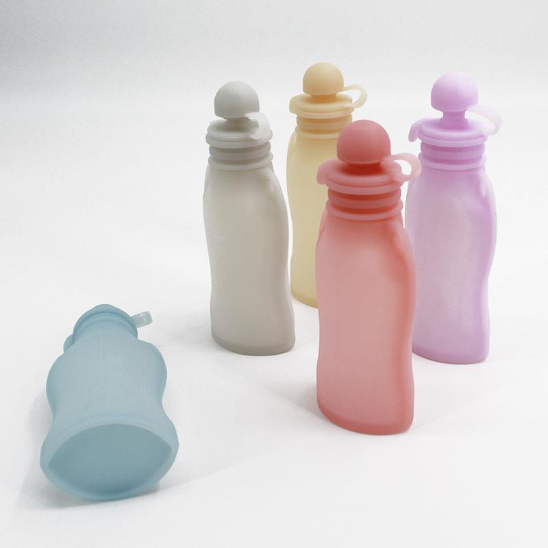 Sacos Reutilizáveis de Silicone à Prova de Vazamento para Armazenamento de Leite Materno, 150ml