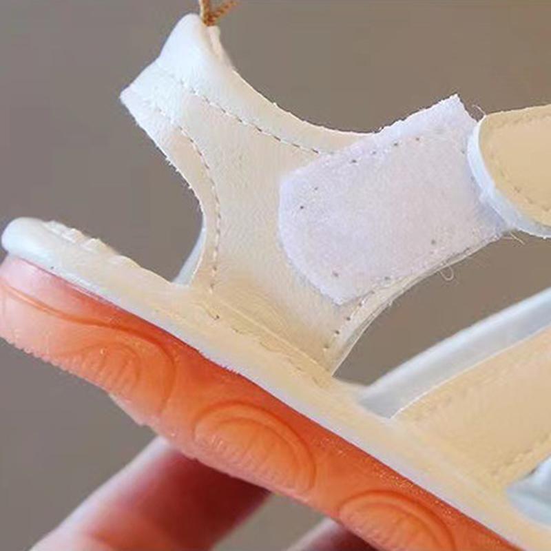 Baby Jungen Mädchen Weiche Sohlen Sandalen Kleinkind Schuhe Rutschfeste Babyschuhe