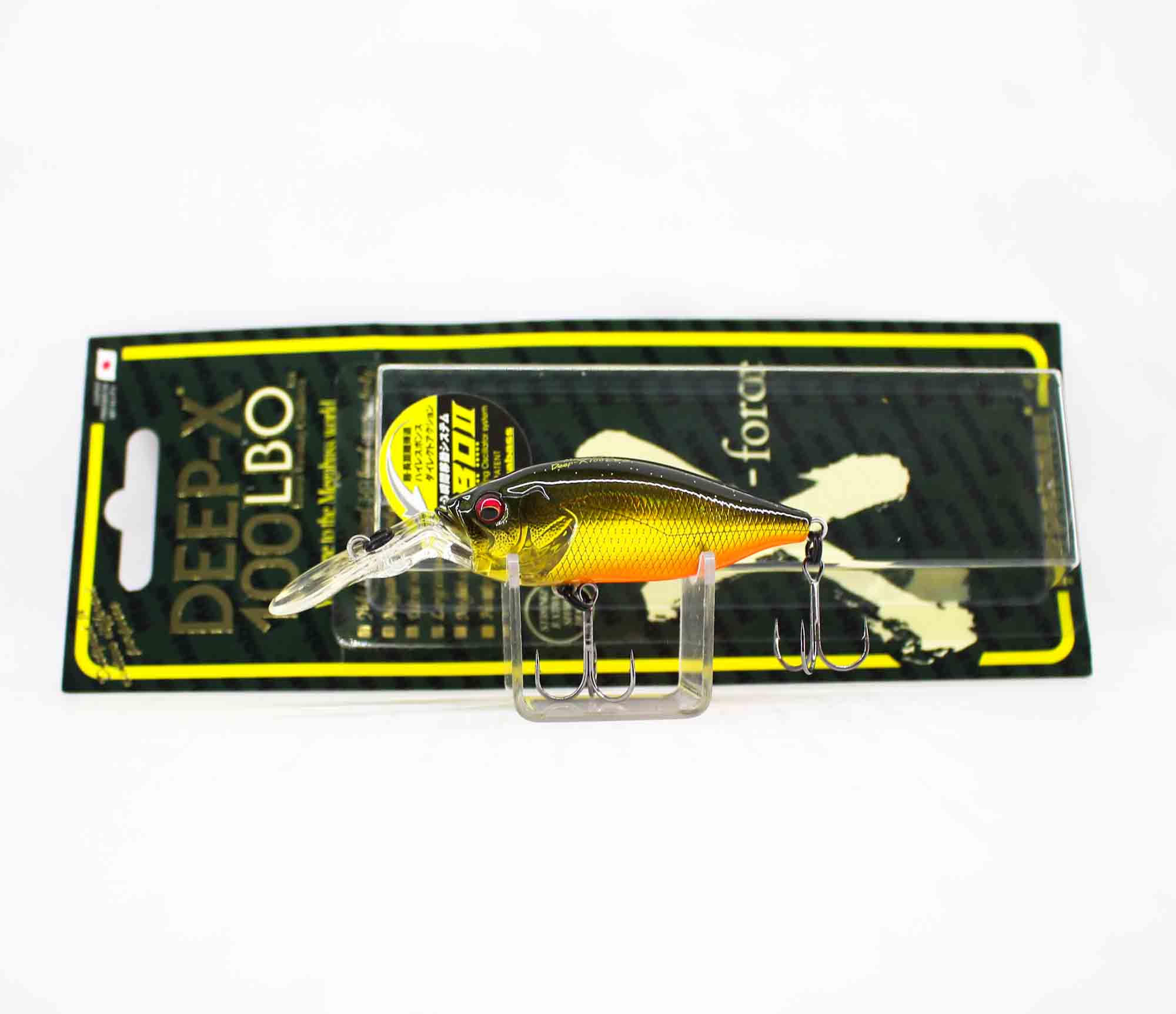 

Megabass Deep X 100 LBO 59 mm 3/8 oz Floating Lure Megabass Kinkuro (5223)