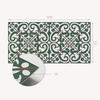 Printed Vinyl Wall Panel for Dining Room 100x50 cm Pattern with Plant Motifs