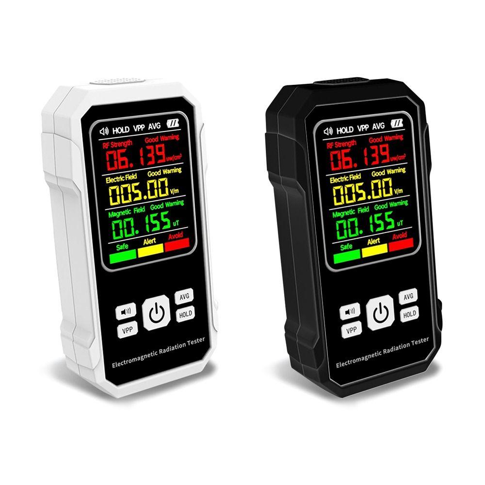 Electromagnetic Radiation Tester Digital Display Electric Magnetic Field Frequency Tester EMF Meter