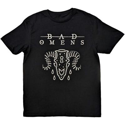 Bad Omens T-Shirt: Ram Skull OFFICIAL NEW