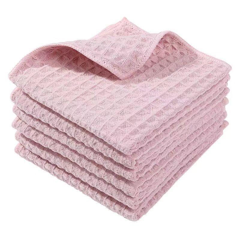 Küchentuch, Geschirrtuch, Geschirrtuch, saugfähige Baumwolle, Jacquard, kariertes Handtuch