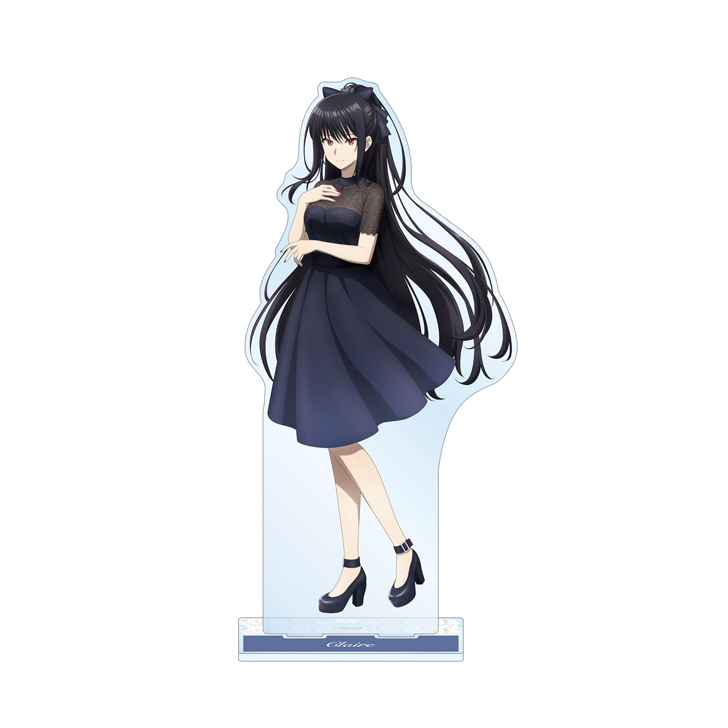 

TV anime [I want to be a powerful person in the shadows] Original illustration Claire Kageno Party dress code ver. Extra large acrylic stand