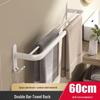 Xuan Yong Foldable Wall-Mounted Double Towel Rack