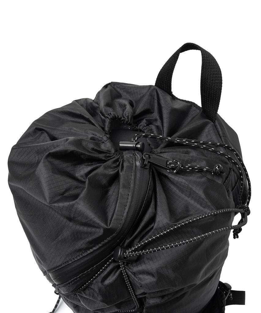 Phyps Motorcycle Original Wing Logo Half Mesh Bag Black
