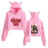 VINLAND SAGA: Thorfinn Women's Cat Ear Cropped Hoodie