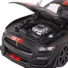 Maisto Scale Diecast Model Car 2020 Ford Mustang Shelby GT500 Black Special Not Catalog Model Finished 31388 1/18 (Limited Edition, Color, Included) -