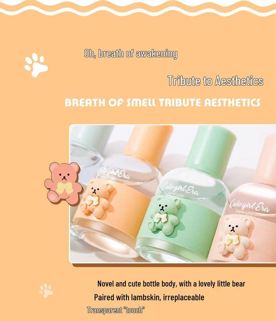 Audace 598 Moe Girl: Fresh Floral & Fruity Perfume with Darjeeling Tea Scent - Perfect for Students