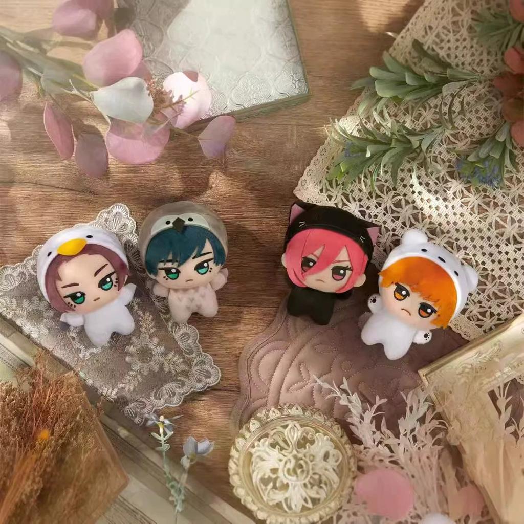 10CM Anime BLUE LOCK Isagi Yoichi Chigiri Hyoma Nagi Seishiro Bachira Meguru Cosplay Animal Nunu Furry Maumet Cotton Doll Pendan
