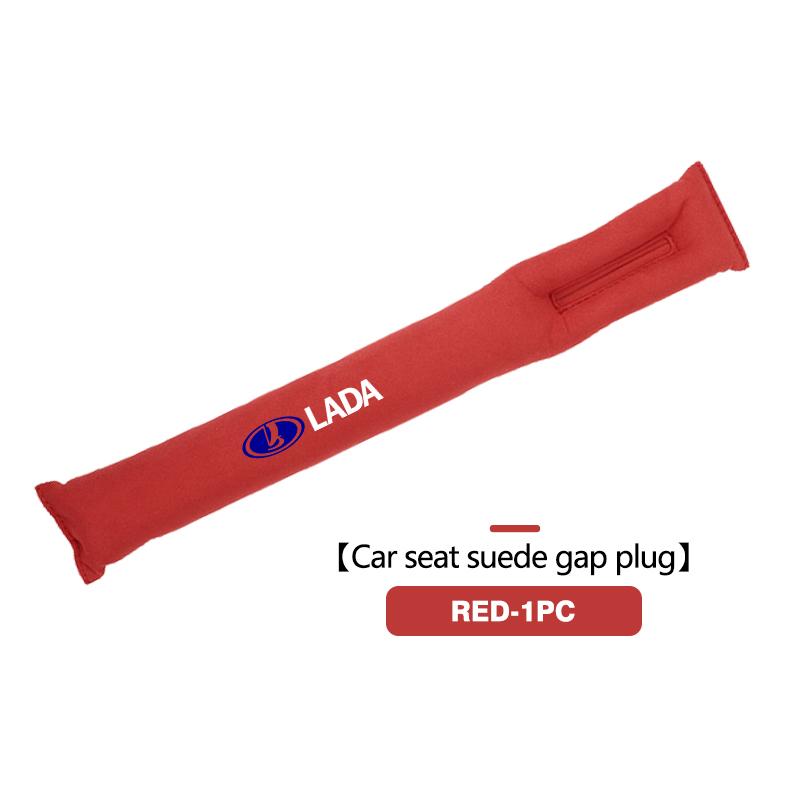 AIVAFW1 For Lada Universal Car Seat Gap Stopper Soft Fur Auto Seat Gap Filling Pad Niva Vesta 4X4 Samara Kalina Largus Priora Granta
