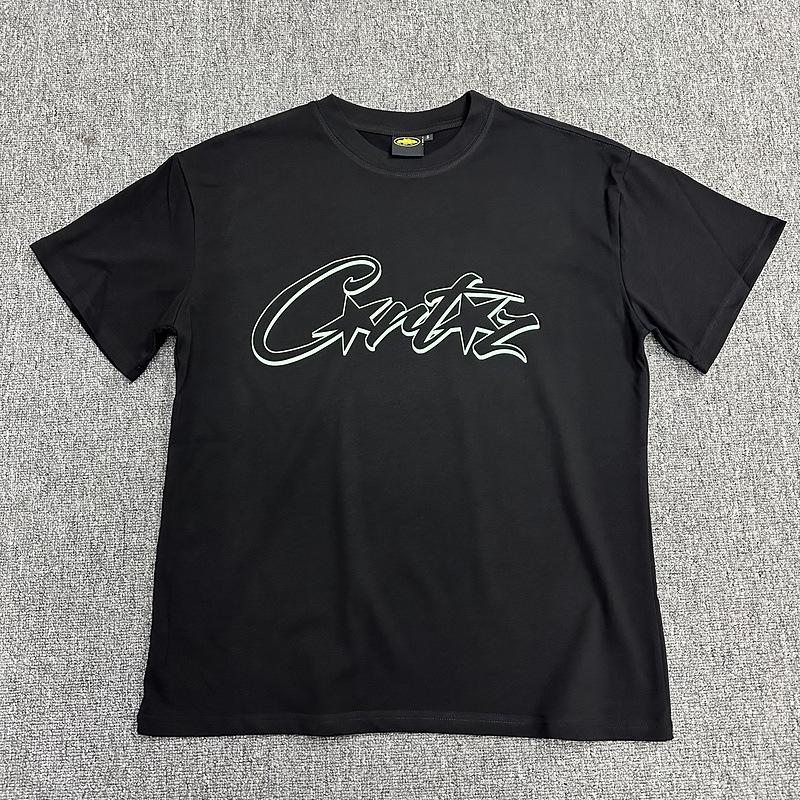 Corteiz Alcatraz Series T-shirts for Men and Women, Short-sleeve Short Sleeve with Lettered Logo Print Crew Neck Loose Casual T-shirt