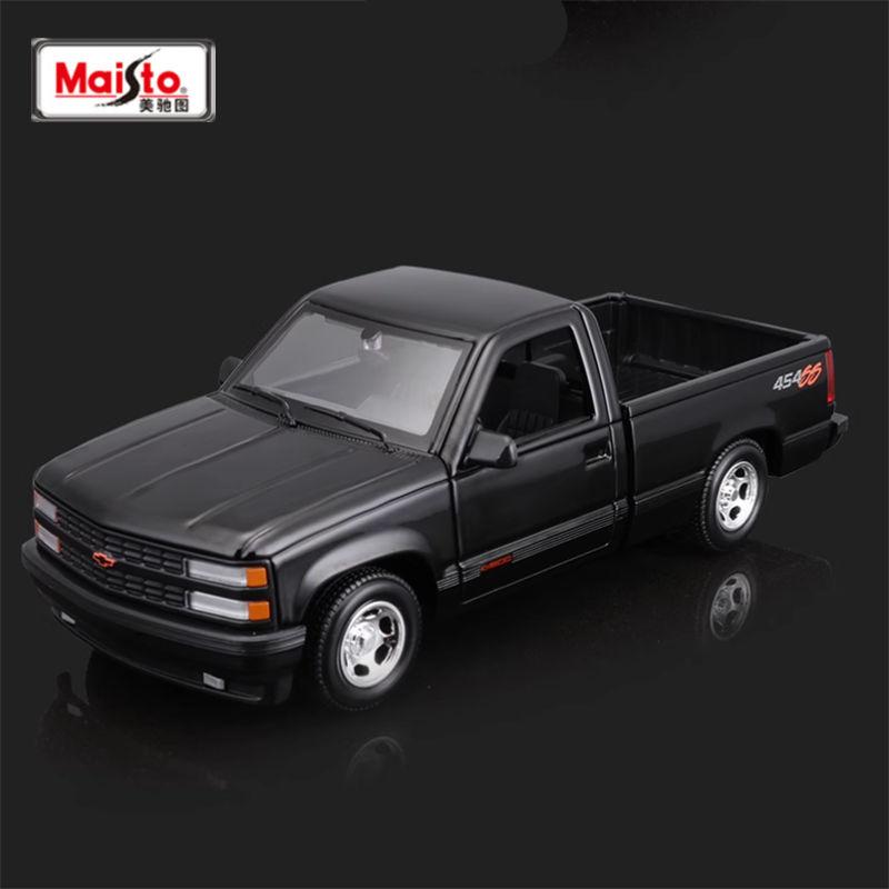 Maisto 1:24 Chevrolet 454 SS Alloy Pickup Car Model Diecast Metal Off-road Vehicles Car Model Simulation Collection Kid Toy Gift