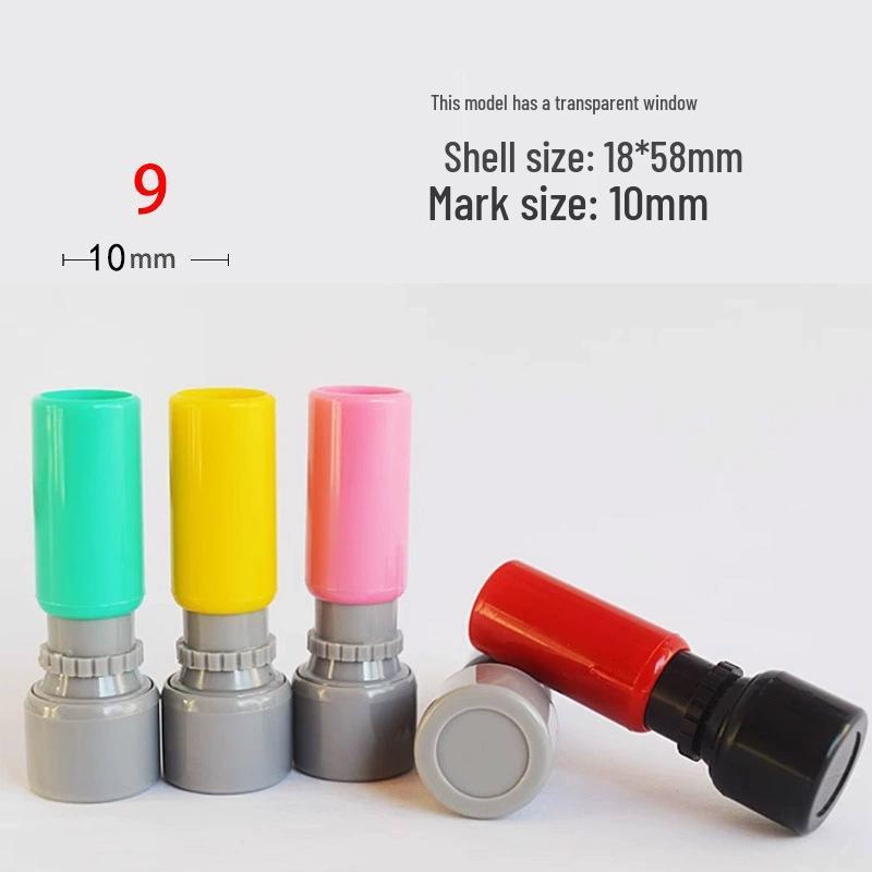 Lichtempfindliches Stempelset: Zahlen 0-9 zum Markieren & Journaling