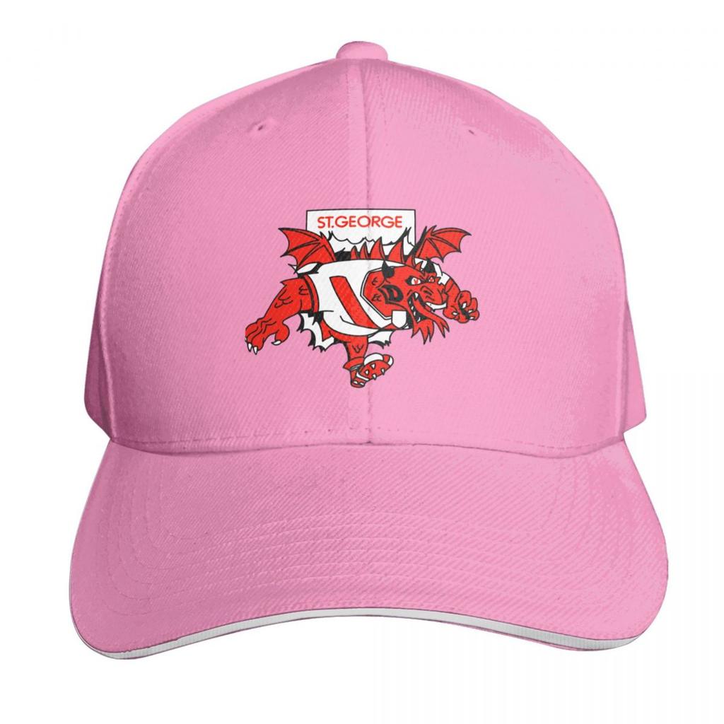 St George Dragons Baseball Cap Snap Back Hat Uv Protection Solar Hat Bobble Hat Beach Outing Unisexs Womens