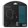 Sennheiser PC5 Chat Internet Gaming Headset Noise Canceling Microphone Casual Gaming Lightweight High Comfort Minimalistic Black - Communication,